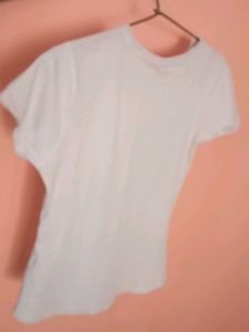 C&#39;est La Vie White Graphic Tee