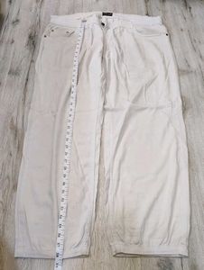 Sc3129 Walker White Jeans Size 40