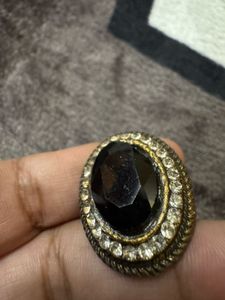 Black Statement Ring