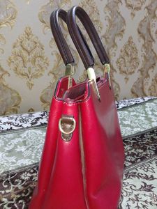 Stylish Red Handbag