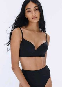 Comfortable Bra Set - Black &amp; Grey