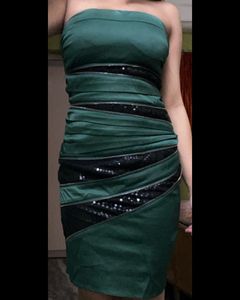 Bottle Green Designer Bodycon