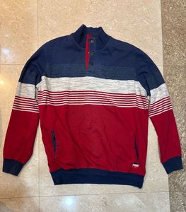 Stylish Striped Pullover Sweater