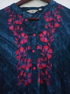 Elegant Embroidered Kurta