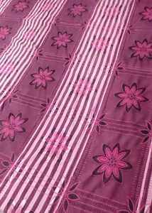 Rose Color Floral 5 Feet Double Bed Bedsheet