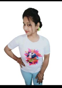 Holi Printed T-shirt Men&amp; Women