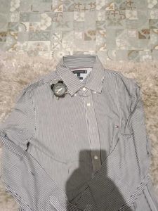 Tommy Hilfiger Striped Button-Down Shirt