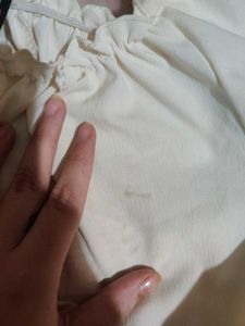 White Coquette Top