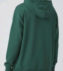 Green 'Oslo' Graphic Hoodie L size