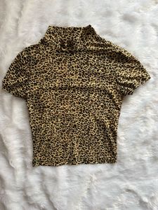 Animal Print Top