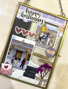 Aesthetic Vintage Glass Frame😍