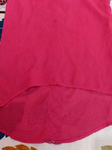 Elegant Pink Top For Girls