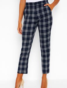 Allen Solly Plaid Formal Pants
