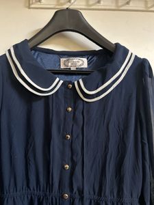 Navy Blue Sailor Dress