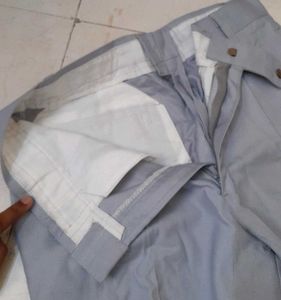 Grey Casual Pants