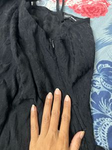Black Spaghetti Strap Dress