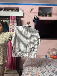 Striped Button-Down Shirt