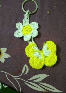 Handmade Crochet Keychain 🗝️