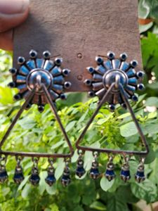 Geometric Dangle Earrings