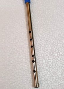 Brass Flute C Sharp With Cover