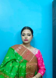 Elegant Bengal Tant Green Saree