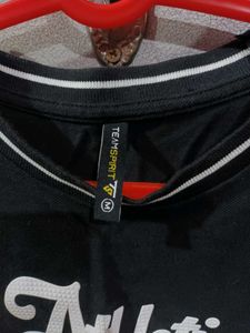 Cute Black T-Shirt Dress