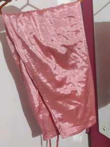 Elegant Pink Kurta Set With Parent And Dupatta