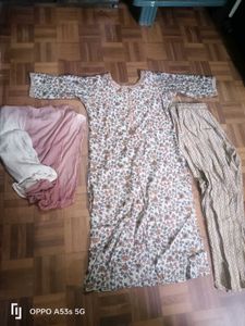 Floral Print Kurti - XL