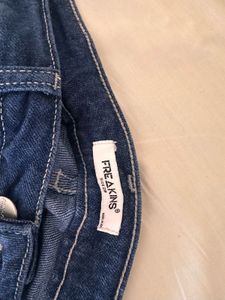 Dark Blue Flare Leg Jeans