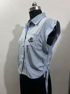 Striped Sleeveless Top