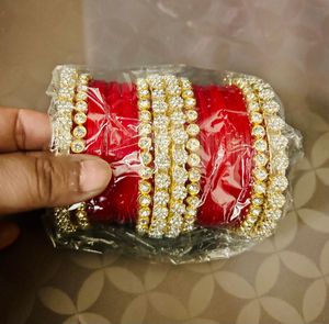 Red Bridal Chuda