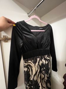 Elegant Black Party Dress