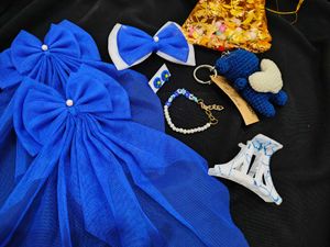 Blue Accessories & Jewelry Bundle