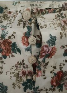 Floral Print Pants