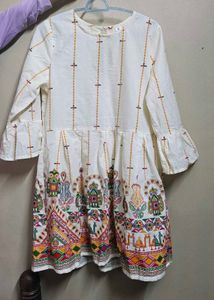 Boho Print Mini Dress