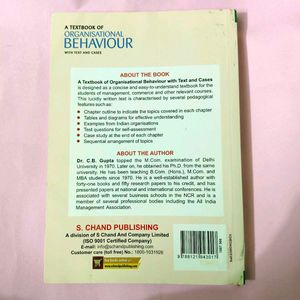 Organisational Behaviour Textbook