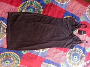 Olive Green Slip Dress