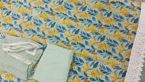 Floral Leaf Fabric