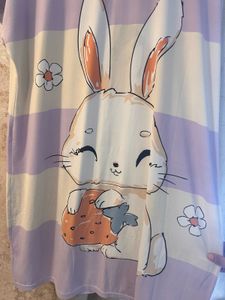 Cute Bunny Print Nightgown- Bust- 36/38 Loungewear