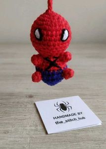Crochet Spiderman Toy