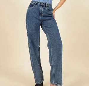 Wide Leg Denim Jeans