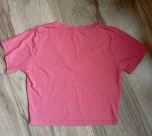 Mauve Crop Top.