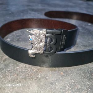 BurBerry Leather Belt For Men