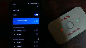 MY AIRTEL 4G Wifi Working Fine New Condition Lessu