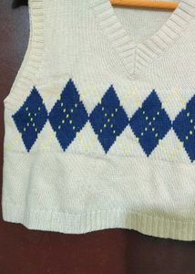 Argyle Knit Vest