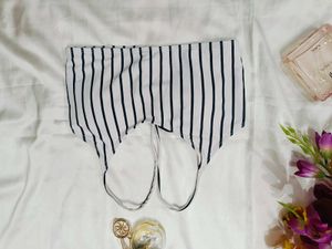 🇭🇲💫❣️Striped Bra Top