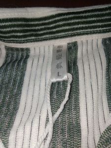 Striped Green Shirt