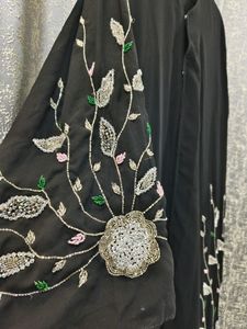 Black Handwork Abaya😍