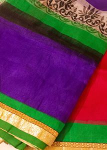 Multi Color Soft Saree