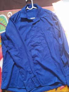 Blue Long Sleeve Shirt